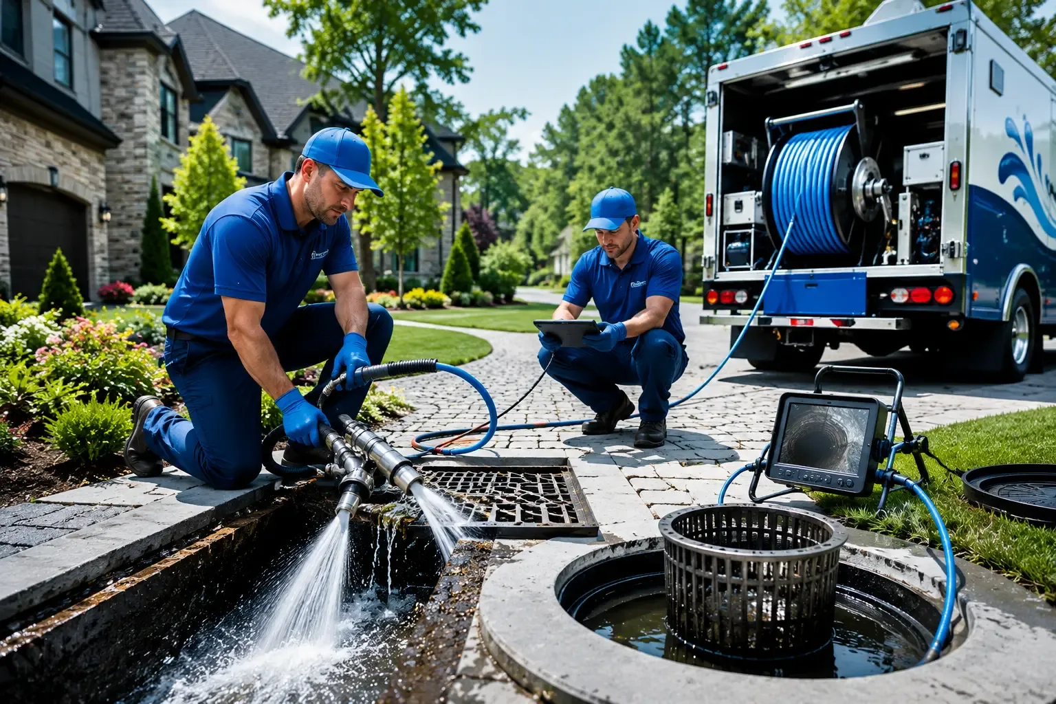 Local outdoor drain cleaning professionals in Sasser, GA