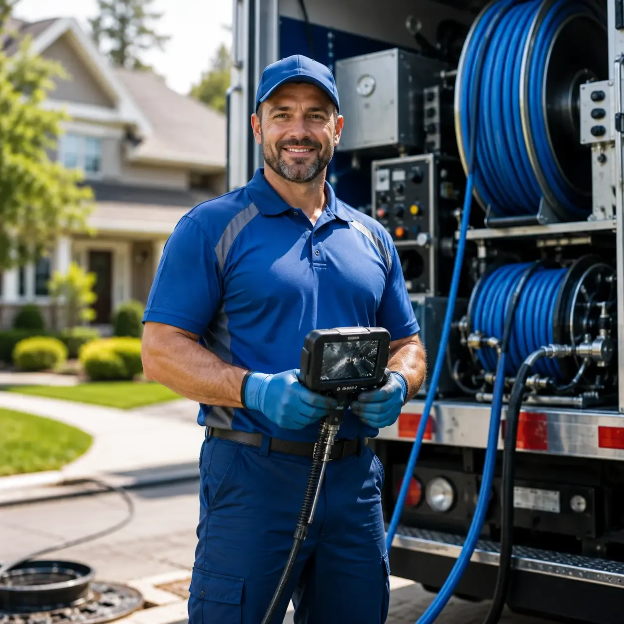 Local outdoor drain cleaning specialists in Sasser, GA